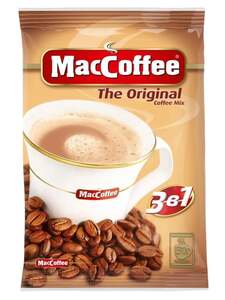 Кофейный напиток МасСoffee Оригинал, 3 в 1, 50 шт, 1кг (с картой Ozon)