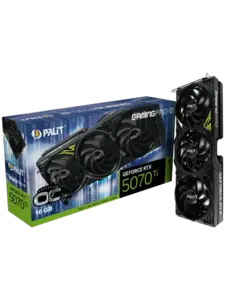 Видеокарта Palit RTX 5070 Ti 16 ГБ GAMING PRO-S OC (NE7507TS19T2-GB2031U)