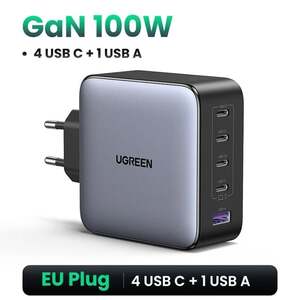 Пятипортовое зарядное устройство Ugreen X563 100W GaN Nexode