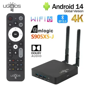 ТВ-приставка UGOOS AM9 Pro на Amlogic S905X5-J (с картой OZON, из-за рубежа)