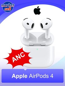 Наушники беспроводные с микрофоном Apple AirPods 4 (с картой OZON, из-за рубежа)