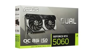 Видеокарта Asus RTX 5060 Dual OC 8 Гб (с макс. кошельком ВБ)