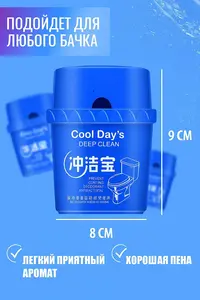 Очиститель для бачка унитаза Cool day