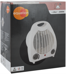 [МСК, возм., и др.] Тепловентилятор спиральный Equation 2000 Вт
