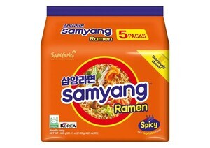 Лапша быстрого приготовления Рамен SAMYANG (с картой OZON) 136₽ шт при покупке из 2 шт лота 