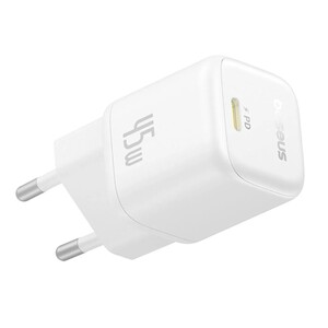 Сетевое зарядное устройство Baseus PicoGo GaN Fast Charger 1C 45W EU (с картой OZON)