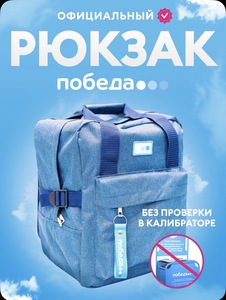Рюкзак Авиакомпании Победа