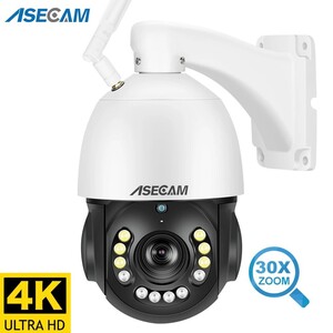 IP-камера видеонаблюдения ASECAM Starlight Ultra Low-light 8 Мп 4K 30x
