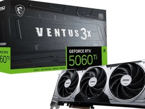 Видеокарта MSI VENTUS 3X GeForce RTX 5060 Ti OC 8Gb (с картой OZON)