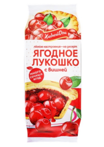 Ягодное лукошко с вишней / черникой в Ленте