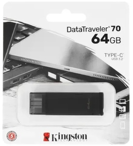 USB Flash Kingston DataTraveler 64 ГБ (с картой OZON)