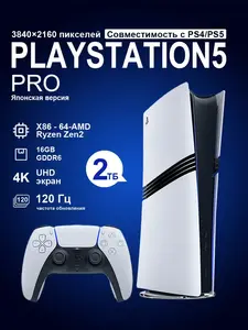 Игровая приставка Sony PS5 Pro 2 Тб (с макс. кошельком, с подпиской)
