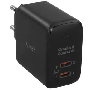 Сетевое зарядное устройство Aukey PA-B4T Omnia ll 45W