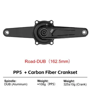 Карбоновые шатуны с измерителем мощности для велосипеда THINKRIDER PP5 (из-за рубежа)