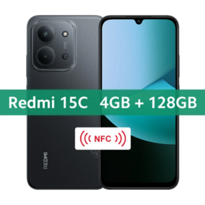  Смартфон Xiaomi Redmi 15C Global Version 4GB 128GB NFC (из-за рубежа)