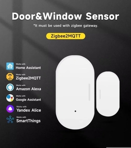 Датчик двери и окна Tuya Zigbee 3.0 2MQTT, 2 шт. (с картой Ozon, из-за рубежа)