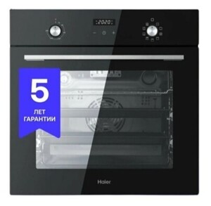 Духовой шкаф Haier "HOX-P09CGB", с каталитической очисткой, откидная дверца (с картой Пэй)