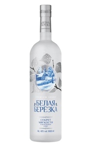 Возврат 70% в Ашане и 30% в Купере на водку Белая берёзка 1 л 