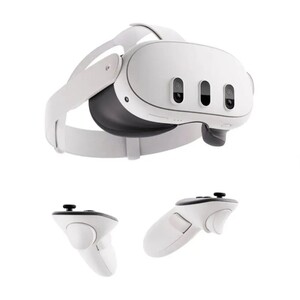 Шлем виртуальной реальности Oculus Quest 3, 512 ГБ (с картой OZON) + пошлина 3672₽ (новый магазин без отзывов)