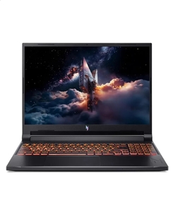 Игровой ноутбук Acer Nitro V16  (16", AMD Ryzen 7 260, RAM 16 ГБ, SSD 512 ГБ, NVIDIA GeForce RTX 5060 для ноутбуков (8 Гб) (NH.U1GER.002) (с картой OZON)