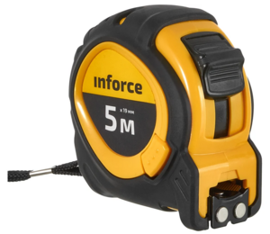 Рулетка с тройным стопом Inforce 5Х19 06-11-70