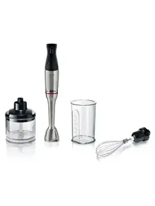 Блендер погружной Bosch MSM6M821, 1200 Вт, 3 насадки, мерный стакан (с ВБ кошельком)