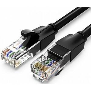 Патч-корд Vention прямой UTP cat.6, RJ45 черный 15м