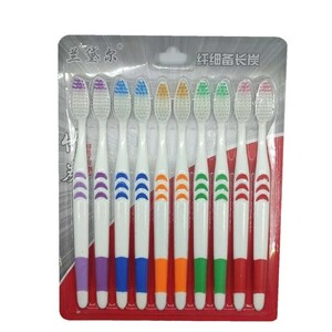 Зубные щётки, 10 штук (+30% скидка при заказе 2 шт., из-за рубежа)