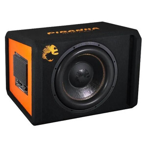 Автомобильный сабвуфер активный DL Audio Piranha 15A Black V.2 