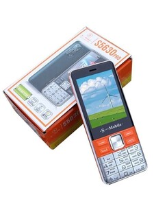 Телефон S5630, 2.8", 320x240, 0.3 Мп, 4 SIM, 3000 мА, FM, кнопка SOS, фонарик, 2 цвета (с Озон картой, из-за рубежа)