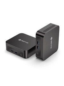 Мини-ПК SOYO Y5 PLUS 8/128 ГБ, Ryzen 5 4600U, RAM 8 ГБ, SSD 128 ГБ, Windows 11 Pro (с картой OZON, из-за рубежа)