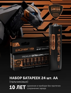 Батарейки Polaris PB AA Premium, 24 шт