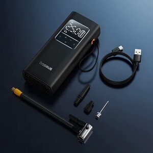 Беспроводной компрессор Baseus SuperMini Pro Series Wireless Car Inflator BS-CG016, 30 л/мин.