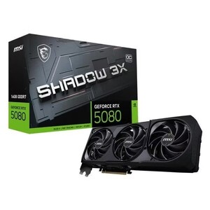 Видеокарта MSI RTX5080 SHADOW 3X OC 16GB GDDR7 256bit 3xDP HDMI