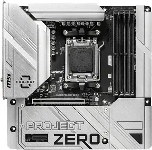 Материнская плата MSI B650M PROJECT ZERO AM5 DDR5 (с картой OZON)