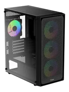 Корпус ПК Ocypus Gamma C50 BK ARGB, Mini-Tower, 4x120 ARGB, Mesh (с ВБ кошельком)