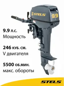 Лодочный мотор STELS 9.9 (с макс. кошельком и подпиской ВБ)