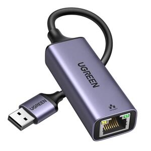 Адаптер UGREEN USB Ethernet RJ45 1000/100 Mbps