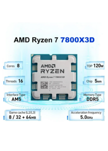 Процессор AMD Ryzen 7 7800X3D (из-за рубежа, с ВБ кошельком)