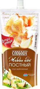 [Брянск] Майонез Слобода 200мл постный